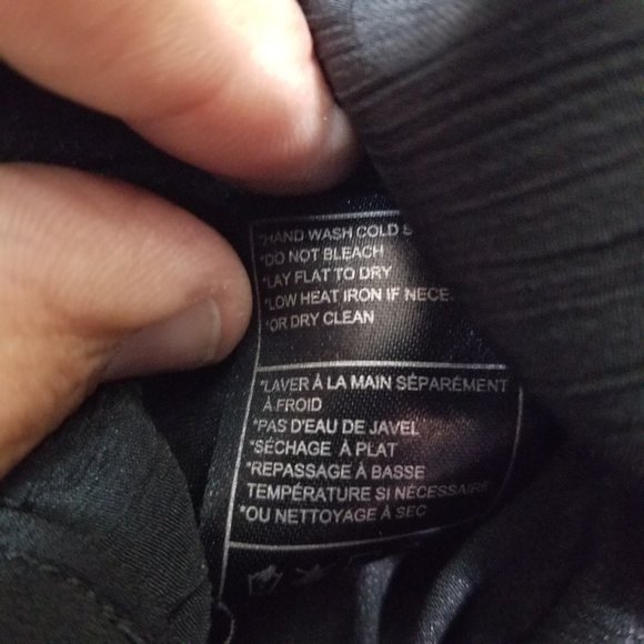 BB DAKOTA Dream Jacquard Dot Chiffon Black Blouse Size Small - Picture 8 of 14